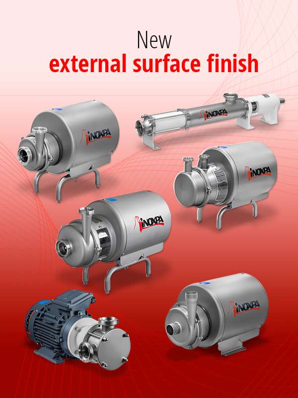 Pumps with new surface finish 