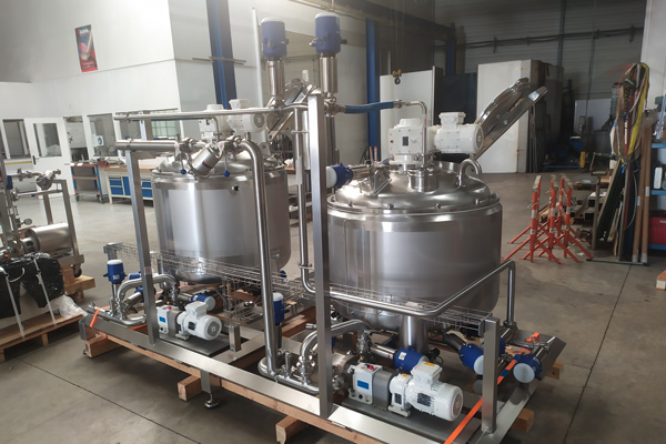 Equipamentos para produção de rebuçados e chocolates