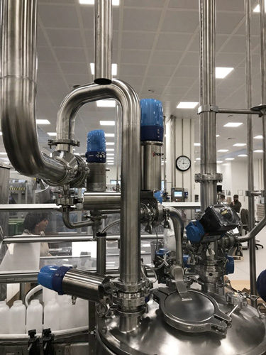 Nova linha de produção de gel, champôs e cremes