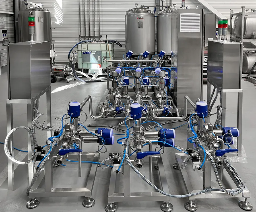 Sistema de trasfega e recuperação de produto