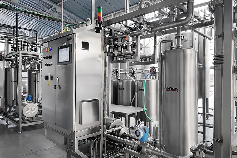 Projeto chave na mão de uma fábrica de lacticínios