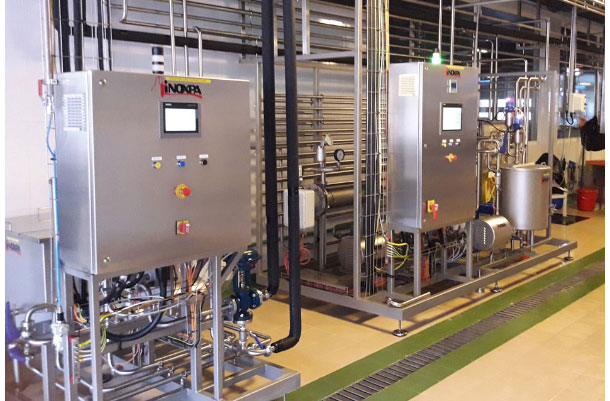Equipamentos automatizados para produzir produtos lácteos