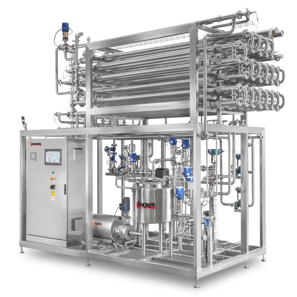 Equipamento UHT para sobremesas lácteas e veganas