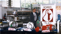 Candi Granés constitui a INOXPA a partir da empresa Bombas Félez, dedicada ao fabrico de bombas de água.
